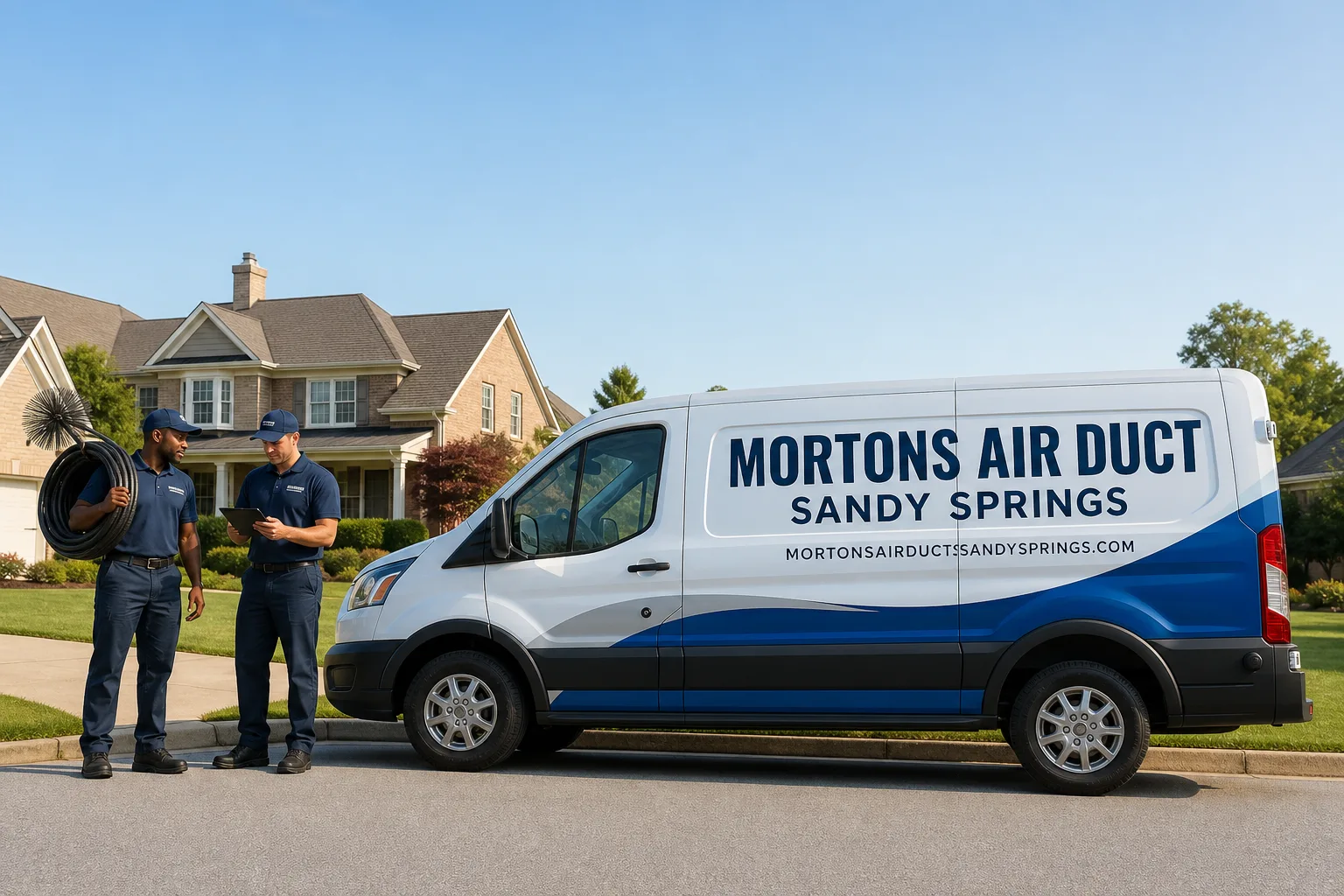 Dryer Vent Cleaning in Sandy Springs, GA | Mortons Air Duct Sandy Springs